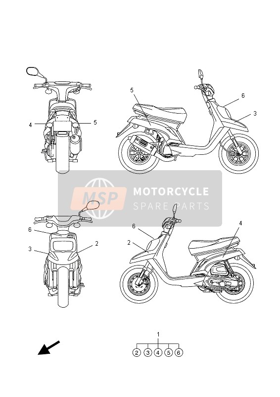 5WWF17F32000, Graphic,  3, Yamaha, 0